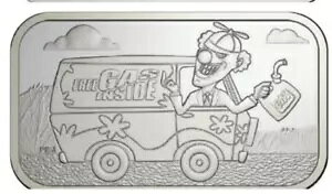 2022 Mystery Incorporated Postal Express Mint 1 oz .999 �V���o�[�o�[ �o�C�f��-�g�����v