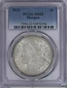 1921 N [K Vo[ h 1 h PCGS MS62