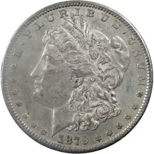 1879 S ���[�K�� �_���[ XF EF ���ɏ㎿�� 90% �V���o�[ $1 �č��R�C�� �O�b�Y