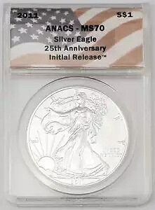 2011 AJ Vo[ C[O ASE $1.999  ANACS MS70
