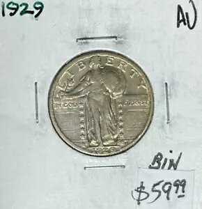 1929 �X�^���f�B���O ���o�e�B �V���o�[ �N�H�[�^�[ ~ AU ~NICE COIN~