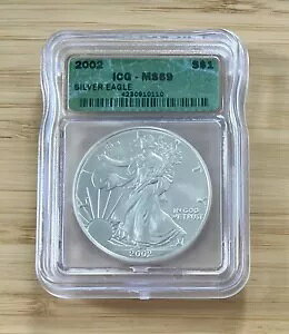 2002 Vo[ AJ C[O - MS69 - 1 h $1 - ICG - 0.999 1oz 
