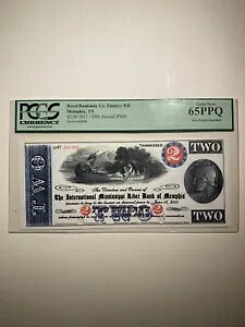Reed Banknote Co. Fantasy Bill tBX elV[B 2 h 2011 N 35  IPMS