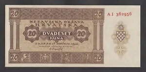 ??NA`A 20 N[i 1944 UNC P9a 񎟐E EX^T NDH VERY Ser AI 362956??