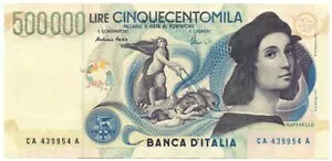 500000 ���� BANCA D'ITALIA RAFFAELLO LETTERA A 13/05/1997 SUP