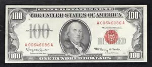 FRB 1550 1966 $100 100 @ʉ č UNC Ɋւ郁