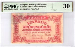 nK[ 100AhyS 1946 P-140a (PMG 30 VF) A TOP POP