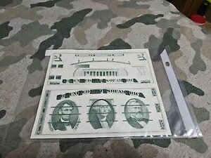 GIORI eXgm[g CRISP AU/CU  UNCUT yA $1 $5 $50 ʉ݃m[g NR