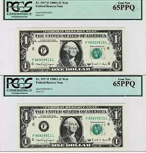 1988A $1 AMsuWEBvm[g Ag^ (2 A) s 14- 3/1-PCGS 65 PPQ