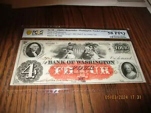 1862 �N���V���g�� N. �J�����C�i��s 4 �h������ PCGS �F��O���[�h 58 PPQ �̑I��