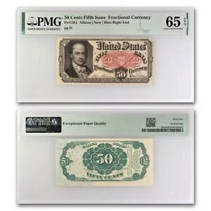  5 񔭍s [ʉ 50 Zg CU-65 EPQ PMG (Fr#1381)