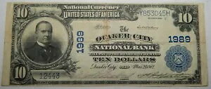 InCIBNG[J[VeB - $10 1902 Plain Back Fr. 628 NG[J[VeB NB Ch. #(M)1989