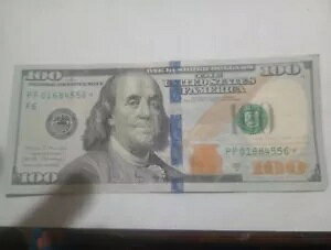 100 ドル紙幣 スターノート シリーズ 2017A レア