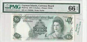 PC} 5 h P 6a 1974 S/N: A/1 793686 PMG 66EPQ QE II