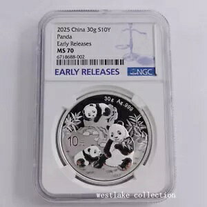 NGC MS70 2025  10  p_ 30 O Ag999 [X