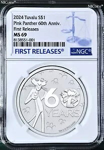 2024 sN pT[ 60 NLO 1 IX .9999 Vo[ $1 nRC NGC MS69 FR