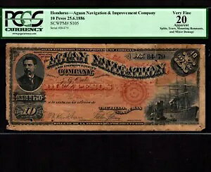 zWX 10y\ 1886 P-S105 * PCGS VF 20  * A *