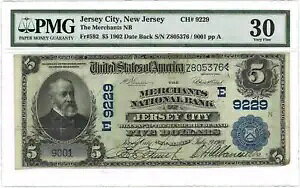 1902 N $5 stobN W[W[VeBAj[W[W[B Fr#592 PMG VF 30