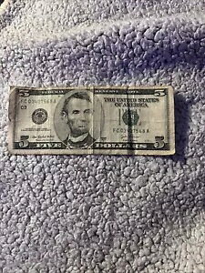 2003A �V���[�Y $5 ���B���e�[�W���� 5 �h�������ʉ݂ɒ��ӂ��Ă�������