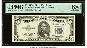 $5 1953A 1656 EA ubN Vo[ؖ PMG 68EPQ - f炵 1 ׂ