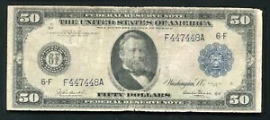 FRB 1045 1914 $50 FRN AMs W[WABAg^ *o[N/KX 20 m*