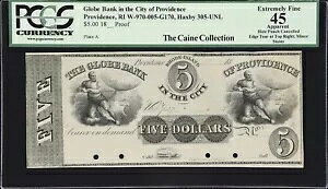 ���[�h�A�C�����h�B�v���r�f���X - �O���[�u��s 18xx $5 PCGS �ʉ݋ɍ� 45 �v���[�t�B