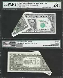 $1 1985 FRN ܂ + ؒfG[ =̃G[= PMG Ch Abt Unc 58EPQ