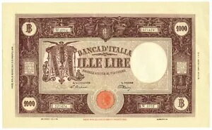 1000 ���� BARBETTI GRANDE M TESTINA BI REPUBBLICA ITALIANA 21/03/1947 SPL+