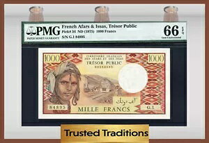 TT PK 34 1975 tX AFARS & ISSAS 1,000 t PMG 66 EPQ ̃x POP 3!