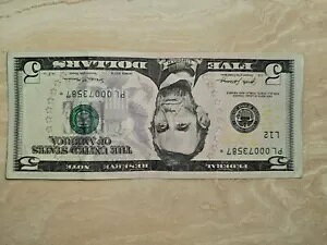 レア 5ドル5ドル紙幣 ☆STAR☆NOTEシリーズ 2017A