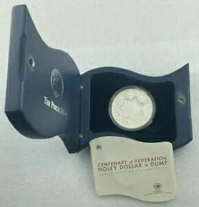 2001 $1 1oz Vo[ v[t RC - AMz[[ _[ƃ_v 100 N