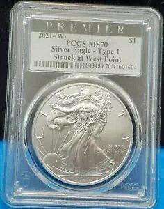 2021-(W) AJ Vo[ C[O 1 h RC ^Cv 1 MS70Bv~AB PCGS ؖ 41601604B