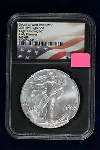 2021-(W) T2 �V���o�[ �C�[�O�� NGC MS 69 �� WP �����Ǐ��������[�X 4H53 �ɓo��
