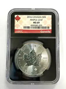 2016 Ji_ S $5 [v [t NGC MS69 ubN z_[