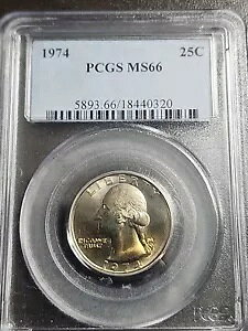 1974 25C Nbh ʃVg NH[^[APCGS MS66 g[ 