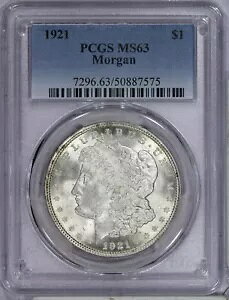 1921 N [K Vo[ h 1 h PCGS MS63