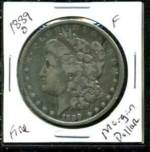 1889 O F �����K�� �h�� 100 �Z���g �A�����J 90% �V���o�[ USA $1 US FINE �R�C�� #3225