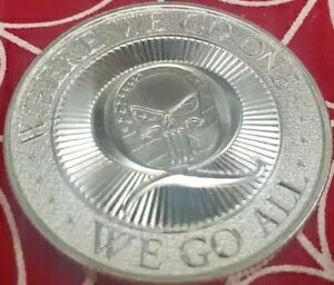 Qnon GOD BLESS AMERICA ??1 IX ?? Eagle PUNISHER Eh 0.999  ??