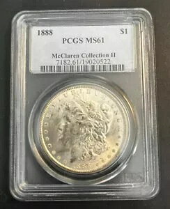 1888 [K Vo[ _[ MS61 }N[ RNV II PCGS