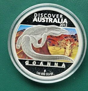 2012 DISCOVER AUSTRALIA GOANNA 1 �I���X �V���o�[ �v���[�t �R�C�� ���� COA �t��