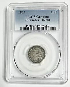 1831 Lbvh oXg _C ^Cv 2 X[ feB PCGS XF ڍ 10c RC