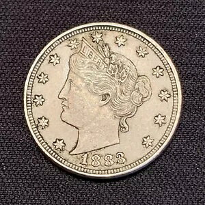 1883 リバティ V ニッケル コイン