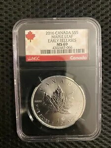 2016 Ji_ Vo[ [v [t $5 RC NGC MS 69 ubN RA