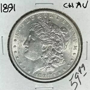 1891 ���[�K�� �V���o�[ �h�� ~ CH/AU ~NICE COIN~