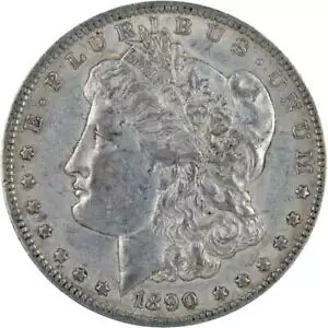 1890 O ���[�K�� �_���[ XF EF ���ɏ㎿�� 90% �V���o�[ $1 �č��R�C�� �O�b�Y