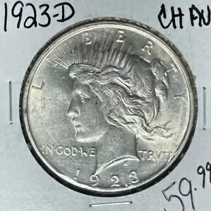 1923-D �s�[�X�V���o�[�h�� - CH/AU ~NICE COIN~