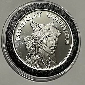Moonlit Warrior Indian ���A �R���N�^�[ �R�C�� 1 �g���C �I���X 0.999 �t�@�C�� �V���o�[ ���E���h 999