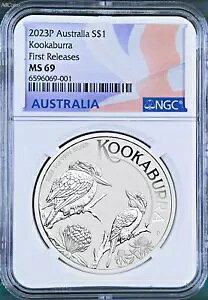 2023 P I[XgA 1 IX .9999 Vo[CJZ~ NGC MS 69 $1 RC tO FR x