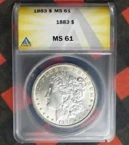 1883N ANACS MS 61 K݁AAJO 1h