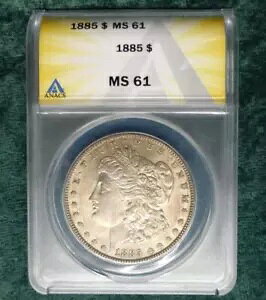 1885N ANACS MS 61 K݁AAJO 1h
